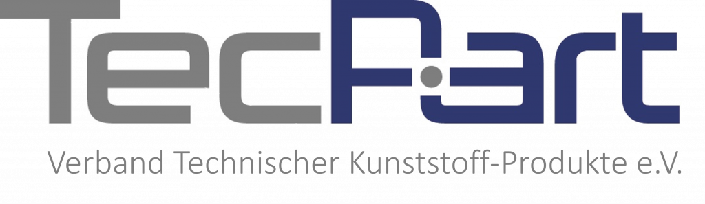 Logo des Verbandes technischer Kunststoff-Produkte TecPart. e.V.